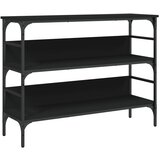  The Living Store Konzolna mizica črna 100x32x75 cm inženirski les - Konzolna Mizica, (21442470) | Shoptok.si