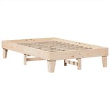 vidaXL Posteljni okvir brez vzmetnice 120x200 cm trdna borovina | Shoptok.si