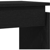 vidaXL Konzolni stol Crni hrast Drvo 80 x 30 x 80 cm | shoptok.hr