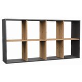 Shumee Knjižna omara Malax 2X4 ANTRACIT ARTISAN, (21555084) | Shoptok.si
