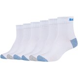 Skechers Športne nogavice 3PPK Boys Mech Ventilation Socks Bela | Shoptok.si