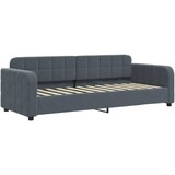  Dnevni krevet na razvlačenje bez madraca tamnosivi 80x200 cm | shoptok.hr