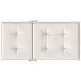  Jastuci za stolice 6 kom prošarano krem100x50x4 cm tkanina | shoptok.hr