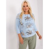 RELEVANCE Blouse-RV-BZ-9073.86-light blue | Shoptok.si