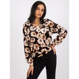 Italy Moda Blouse-DHJ-BZ-6550-1.29P-black-beige | Shoptok.si