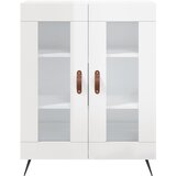  Komoda sjajna bijela 69,5x34x90 cm od konstruiranog drva | shoptok.hr
