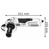 Bosch ugaona kutna brusilica GWS 19-125 CIE Professional | Eponuda.ba