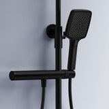 Rea Tuš set s termostatom Pedro Black | shoptok.hr