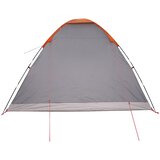 Kamping šator s krovom Siva i narančasta 335 x 275 x 180 cm | Eponuda.ba