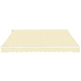 Maison Chic Ročno zložljiva tenda - Senčniki 400 cm kremne barve, (22038769) | Shoptok.si