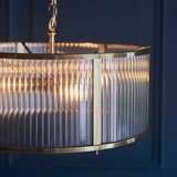  Endon 106282 - Luster na lancu RIDGETON 3xE14/6W/230V mesing | Eponuda.com