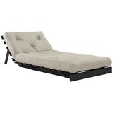 Karup Design Sivo-bež lanen fotelj Roots Black Night – | Shoptok.si