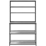  Kuhinjska polica Siva Sonoma 100 x 40 x 168 cm | Eponuda.com