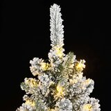 vidaXL Umjetno božićno drvce s 300 LED žarulja i snijegom 180 cm - 180 cm 1 s LED svjetlima | shoptok.hr