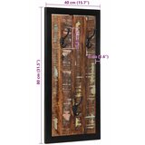 Vješalica za kapute višebojna 40x2x80 cm obrađeno puno drvo | shoptok.hr