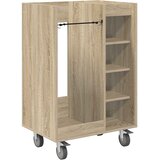 Golf ormar s kotačem Jednobojno Sonoma hrast 65 x 45 x 98 cm | shoptok.hr