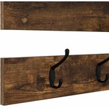  Vješalica za kapute na zidu Dimljeni hrast 90 x 15 x 36 cm | Eponuda.com
