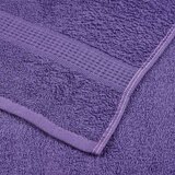 vidaXL Brisače za tuširanje 10 kos vijolična 70x140 cm 360 g/m² bombaž | Shoptok.si
