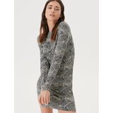 Sinsay ženska mini haljina s naborima 5431F-MLC | shoptok.hr