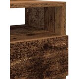 vidaXL Noćni ormarić s 2 ladice staro drvo 40x33x60 cm | shoptok.hr