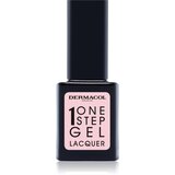 Dermacol One Step Gel Lacquer lak za nohte z gel učinkom odtenek 01 First Date 11 ml | Shoptok.si