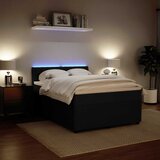  Krevet s oprugama i madracem crni 160x200 cm baršunasti | shoptok.hr