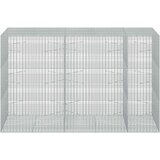 Gabion s žicom debljine 3,5 mm i mrežom 5x2,5 cm 250x100x150 cm | shoptok.hr