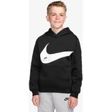 Nike Dečiji duks NSW Club IF2318, Crni Cene