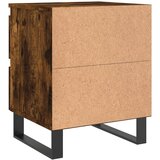  Noćni ormarići 2 kom boja hrasta 40x35x50 cm konstruirano drvo | shoptok.hr