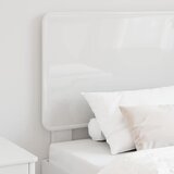 vidaXL Vzglavje z vzglavjem Svetlo Belo 75 cm Konstruiran les, (5000110404) | Shoptok.si