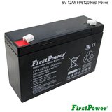 FirstPower 6V 12Ah FP6120 terminal T1 | ePonuda.com