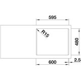 Blanco SUDOPERA LEMIS 6-IF 615x500/190 mm 525108 | ePonuda.com