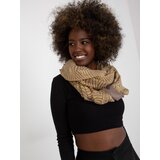 Factory Price Scarf-AT-KM-S-6221-dark beige | shoptok.hr