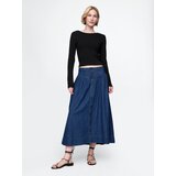 GAP Denim Midi Skirt Western - Women's Cene