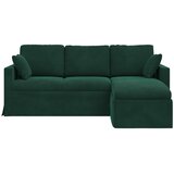 SOFA Tamnozelena 198 x 134 x 80 cm Baršun | shoptok.hr