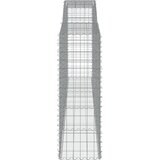  Lučne gabionske košare 2 kom 400x50x140/160cm pocinčano željezo | Eponuda.ba