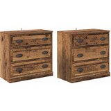  Komode 2 pcs Staro drvo 70 x 35,5 x 67,5 cm Konstruirano drvo | shoptok.hr