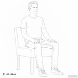  Niska stolica od tkanine krem | shoptok.hr