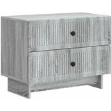  Noćni ormar Siva sonoma 62 x 34,5 x 47,5 cm Konstruirano drvo | shoptok.hr