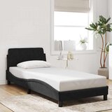  Okvir za krevet Dover Crni 90x190 cm Baršun Cijene