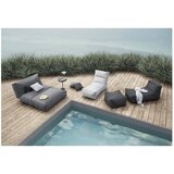 Blomus Tamno siva vrtna ležaljka Coal, 120 x 190 cm | shoptok.hr