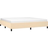  Posteljni okvir krem 200x200 cm blago, (20724526) | Shoptok.si