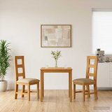  Blagovaonski set 3 kom. Bež Čvrsto Hrastovo Drvo | shoptok.hr