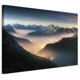  Slika - Mountain Breath (1 Part) Wide - Second Variant 120x80 Na talijanskom platnu | shoptok.hr