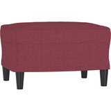  Tabure crvena boja vina 60 x 50 x 41 cm od tkanine | shoptok.hr
