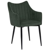  Stolica MONTE - samt tkanina - zelena | shoptok.hr