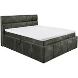 Modante POSTELJA Z VZMETNICO 180 cm x 200 cm , tekstil temno zelena | Shoptok.si
