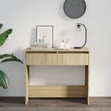  Konzolni stol boja hrasta 89 x 41 x 76,5 cm konstruirano drvo | Eponuda.ba