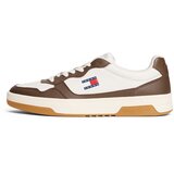 Tommy Jeans Niske tenisice 'ESS' mornarsko plava / cappuccino / klasično crvena / bijela Cijene
