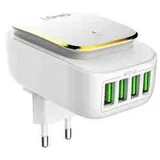 LDNIO HIŠNI POLNILEC 220V adapter 4 x USB 4,4A s Type C kablom